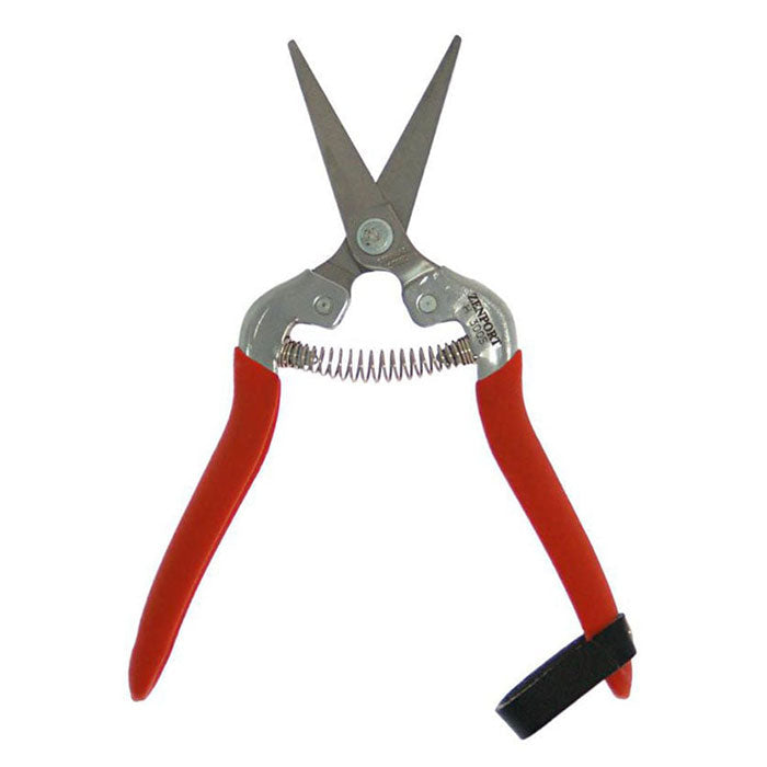 Zenport Industries Long Straight Stainless Steel Blade Harvest Shear, 7.25 inch