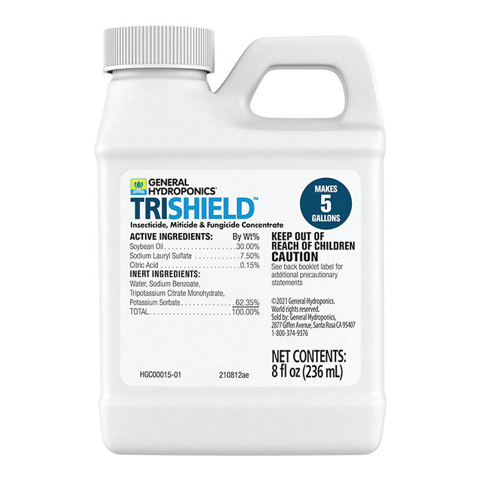 General Hydroponics TriShield Insecticide, Miticide & Fungicide Concentrate