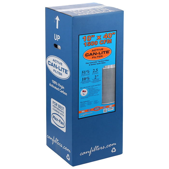 Can-Filter Can-Lite Carbon Filter 10 Inch x 40 Inch, 1500 CFM