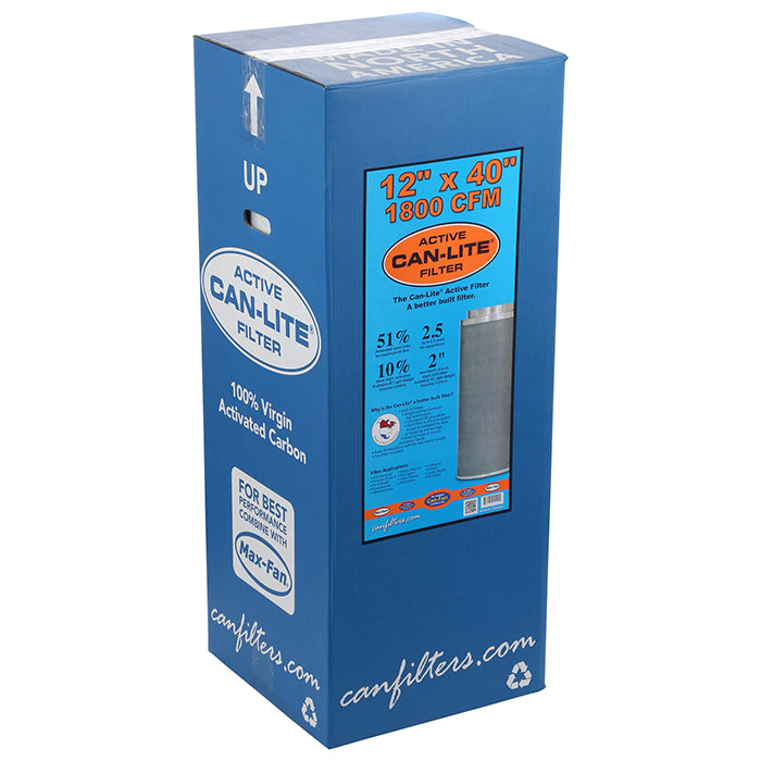 Can-Filter Can-Lite Carbon Filter 12 Inch x 40 Inch, 1800 CFM