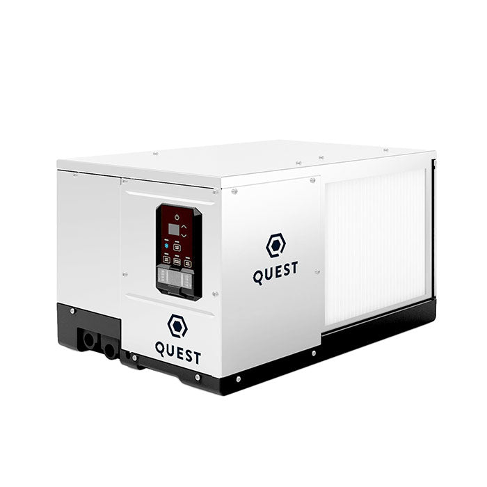 Quest 100 Pint High-Efficiency Dehumidifier, 120 Volt
