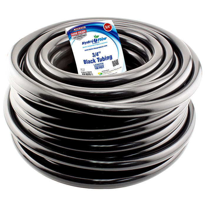 Hydro Flow Black Vinyl Tubing