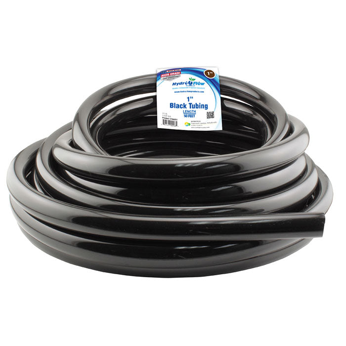 Hydro Flow Black Vinyl Tubing