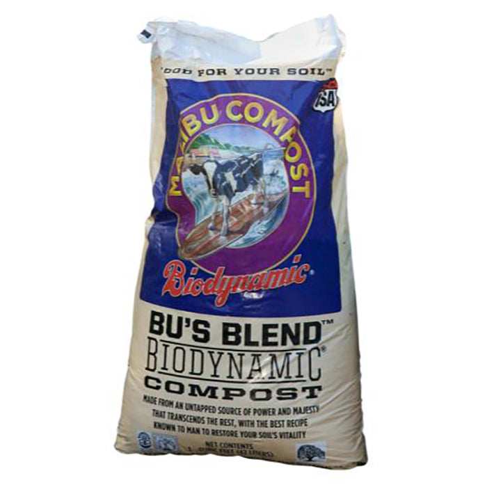 Malibu Compost Bu's Blend Biodynamic Compost, 1 Cubit Foot