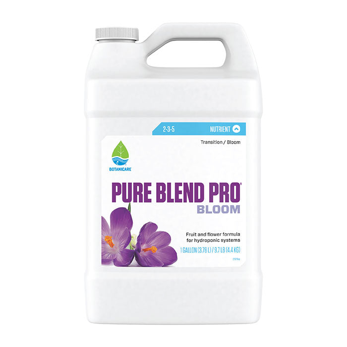 Botanicare Pure Blend Pro Bloom Hydroponic Formula, 1 Gallon