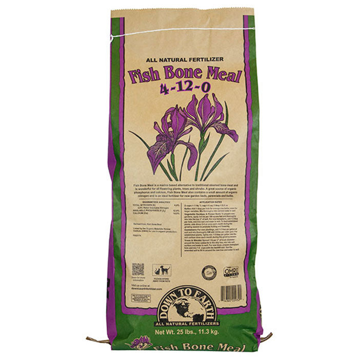 Down To Earth Fish Bone Meal 4-12-0