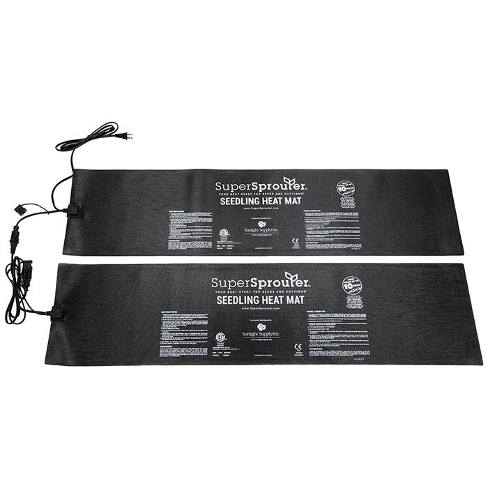 Super Sprouter 2 Tray Seedling Heat Mat, 12 in. x 48 in.