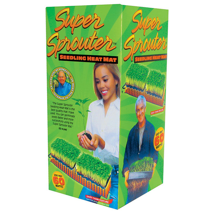 Super Sprouter 2 Tray Seedling Heat Mat, 12 in. x 48 in.