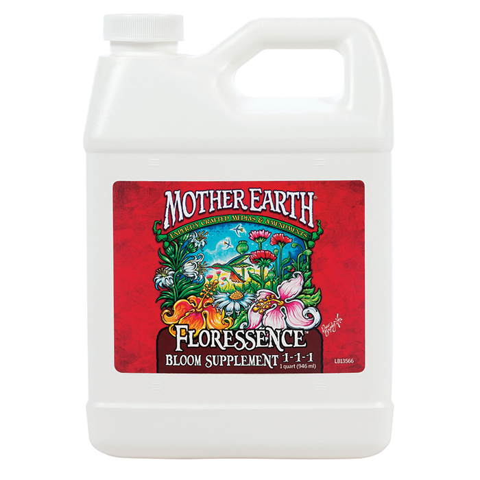Mother Earth Floressence Bloom Supplement 1-1-1, 1 Quart