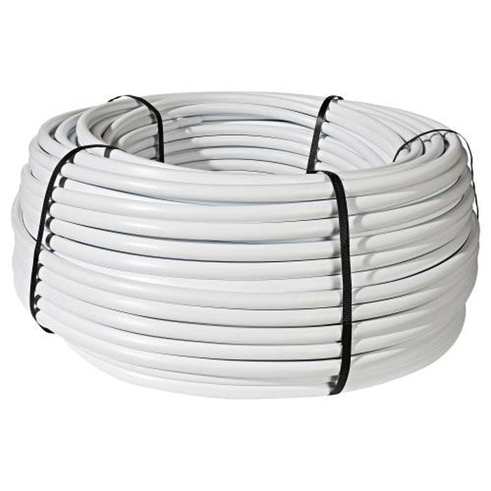 Netafim Bright White Polyethylene Tubing, .82 Inch ID x .94 Inch OD, 500 Feet (14BW082094)