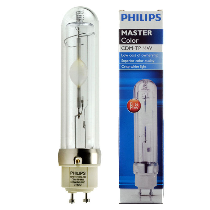 Philips 315 Watt Master Color Ceramic Metal Halide Bulb, 4,200 K