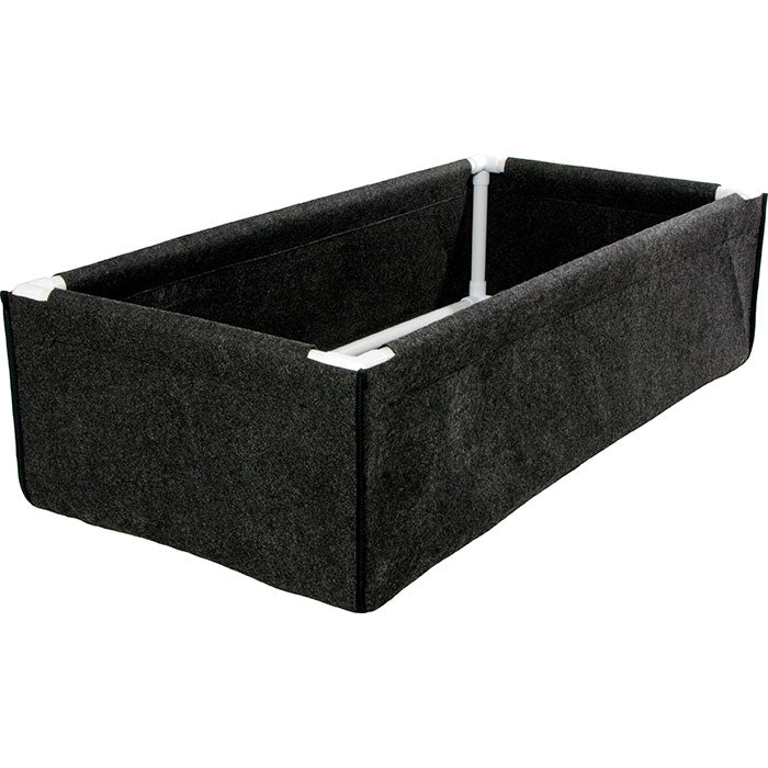 Dirt Pot Fabric Soil Box with PVC Frame, 2' x 4'