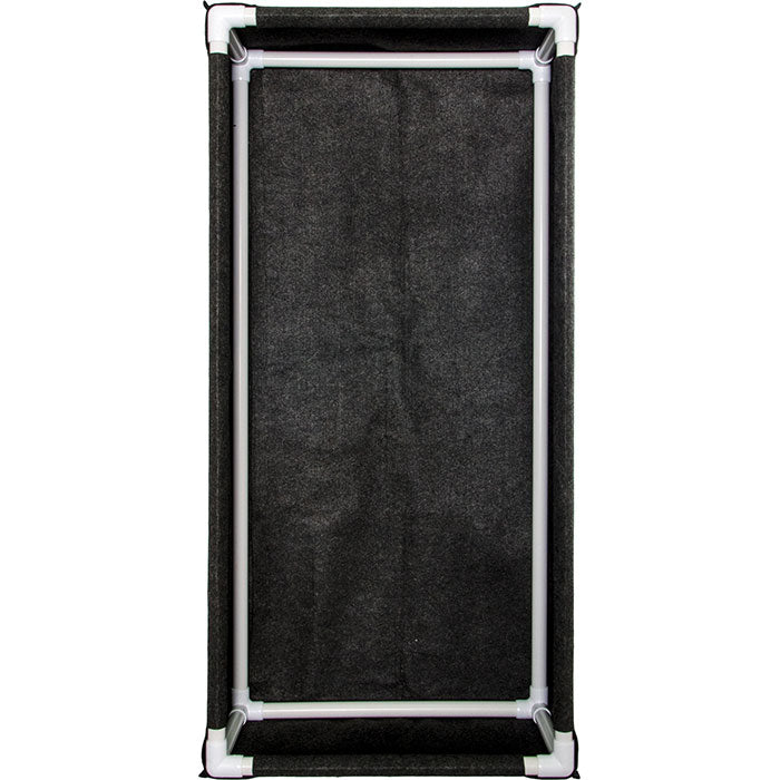 Dirt Pot Fabric Soil Box with PVC Frame, 2' x 4'