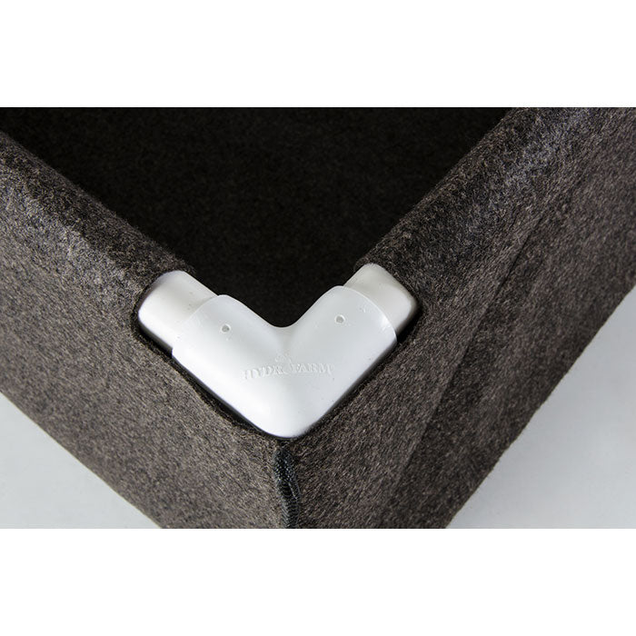 Dirt Pot Fabric Soil Box with PVC Frame, 2' x 4'