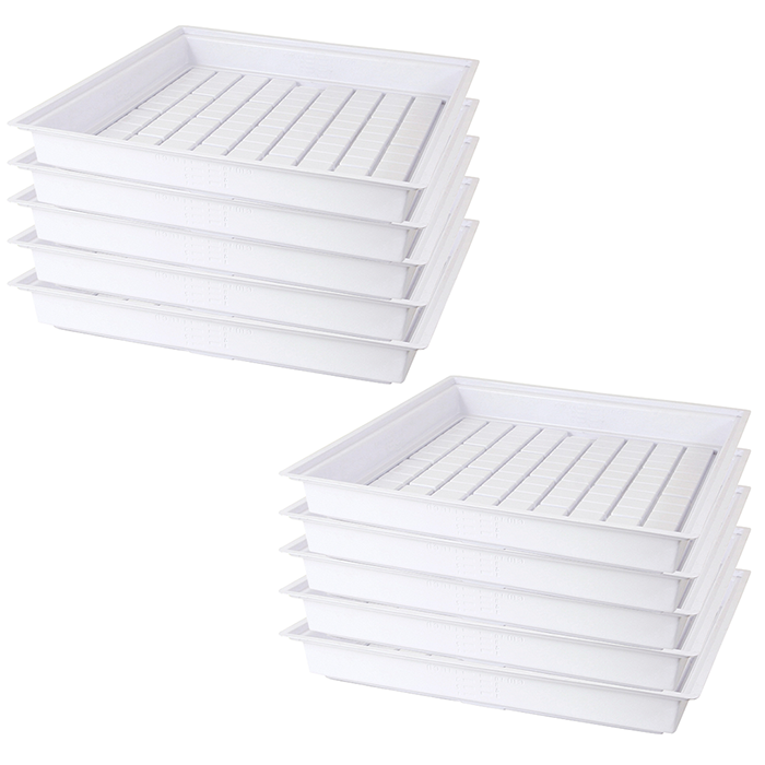 Active Aqua Flood Table, White, 4' x 4', Pack of 10