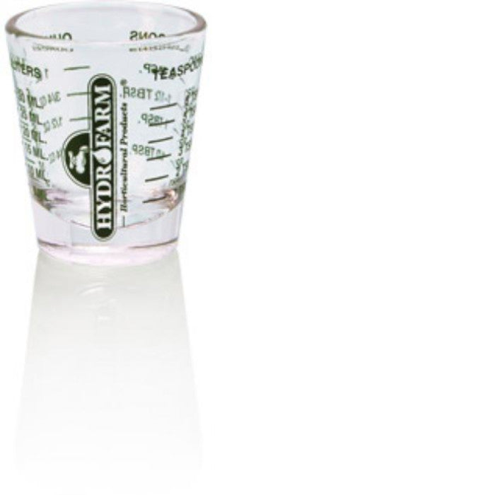 Hydrofarm Mini Measure Shot Glass, pack of 12