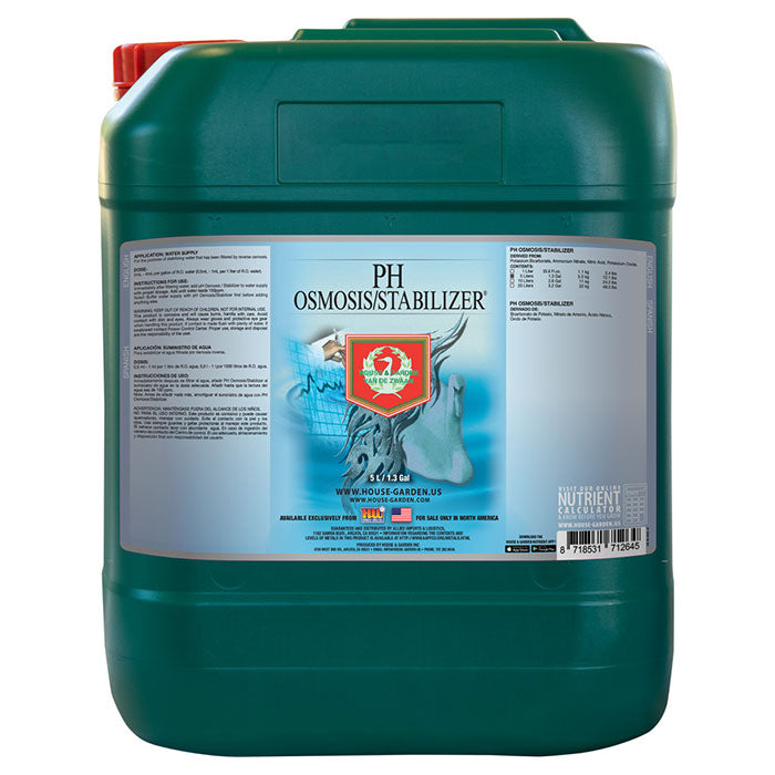 House and Garden pH + Osmosis Stabilize