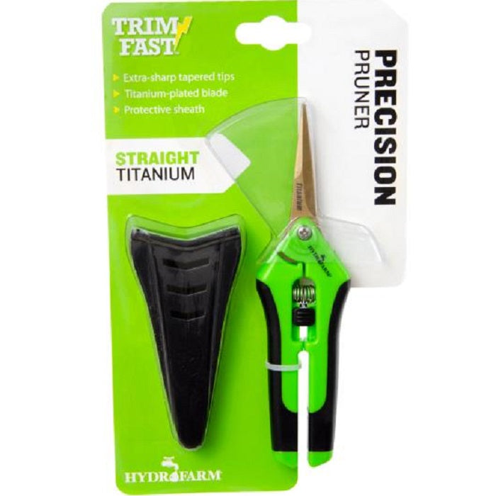 Hydrofarm Trim Fast Titanium Precision Straight Blade Pruner