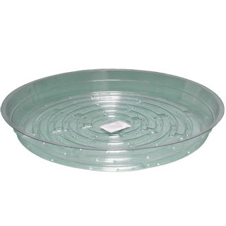Hydrofarm 10" Clear Saucer, Pack of 25