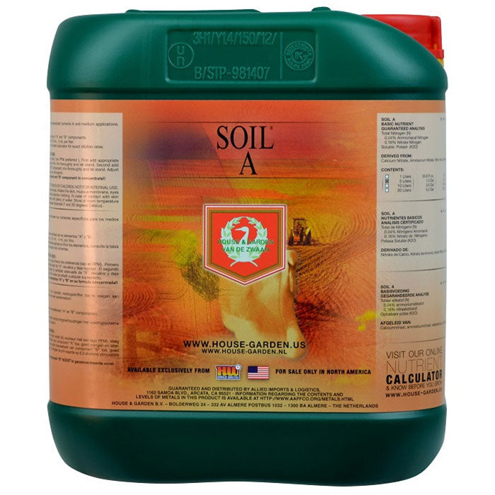 House and Garden Soil A, 5 Liter