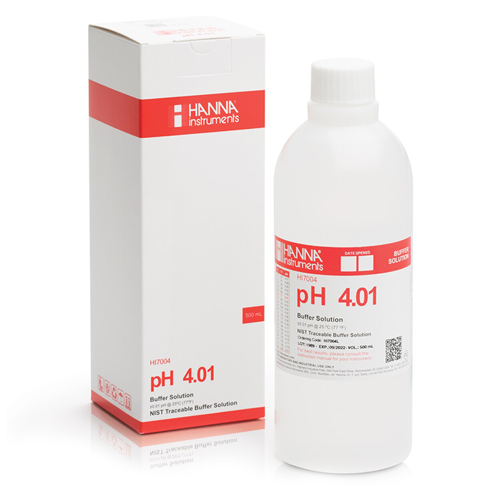 Hanna Instruments pH 4.01 Calibration Solution