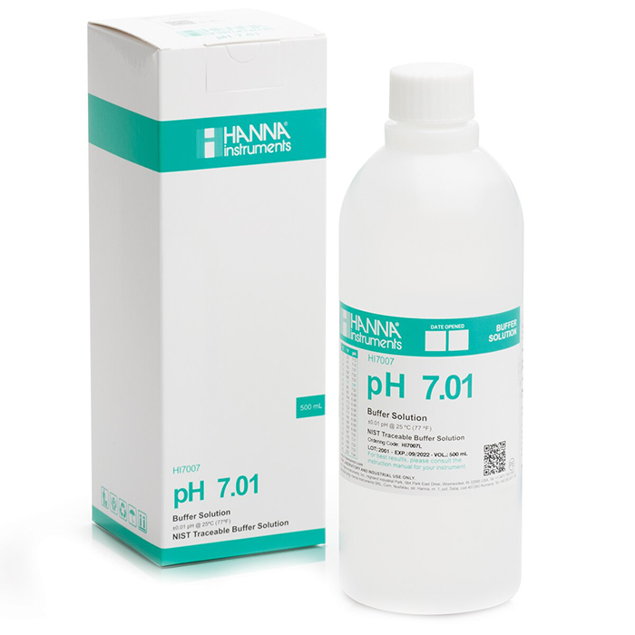 Hanna Instruments pH 7.01 Calibration Solution
