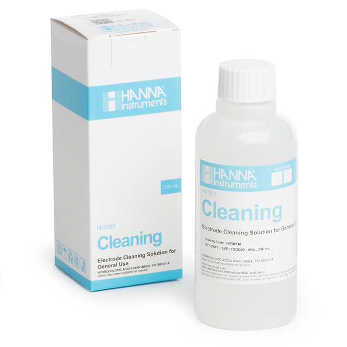 Hanna Instruments Electrode Cleaner, 230 mL