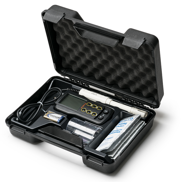 Hanna Instruments GroChek pH/EC/TDS/C Portable Meter w/ Cal Check
