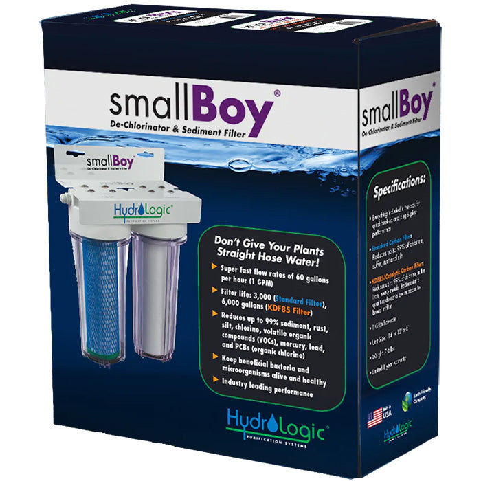 Hydro Logic smallBoy De-Chlorinator & Sediment Filter, 60 GPH (HL31030)