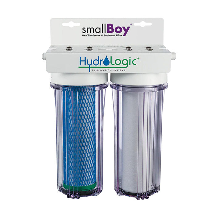 Hydro Logic smallBoy De-Chlorinator & Sediment Filter, 60 GPH