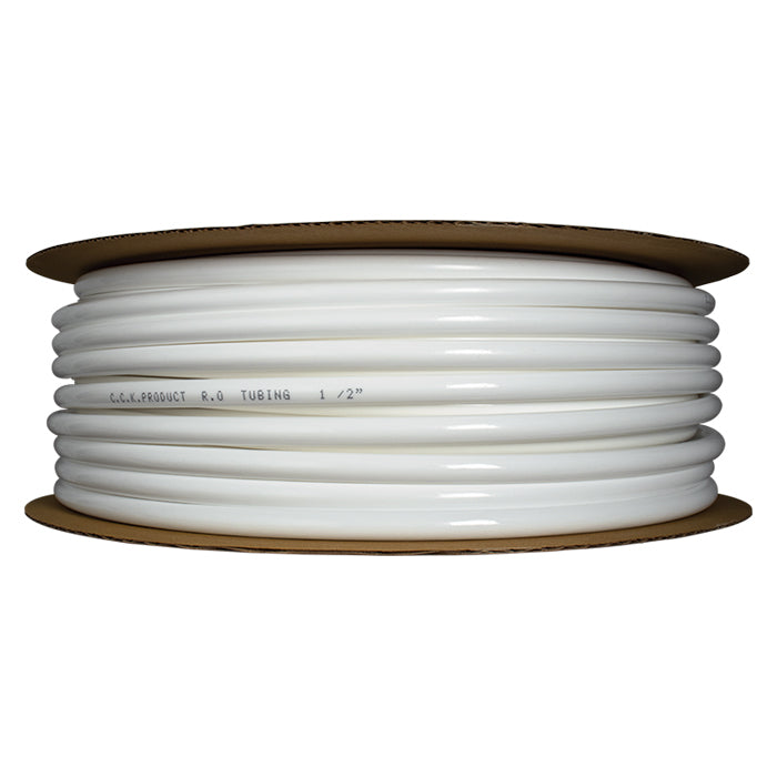 Hydro Logic White Tubing, 1/2 inch OD x 165 ft. (HL25011)