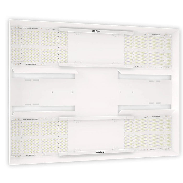 Horticulture Lighting Group HLG 750 Diablo LED Grow Light, RJ Ports and Manual Knob, 120/240 Volt