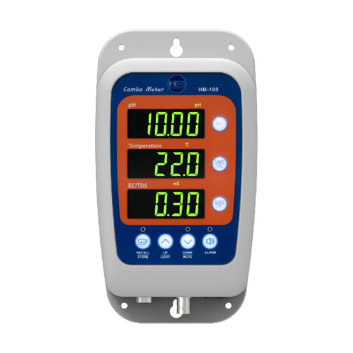 HM Digital HM-100 Continuous pH/EC/TDS/Temp Monitor