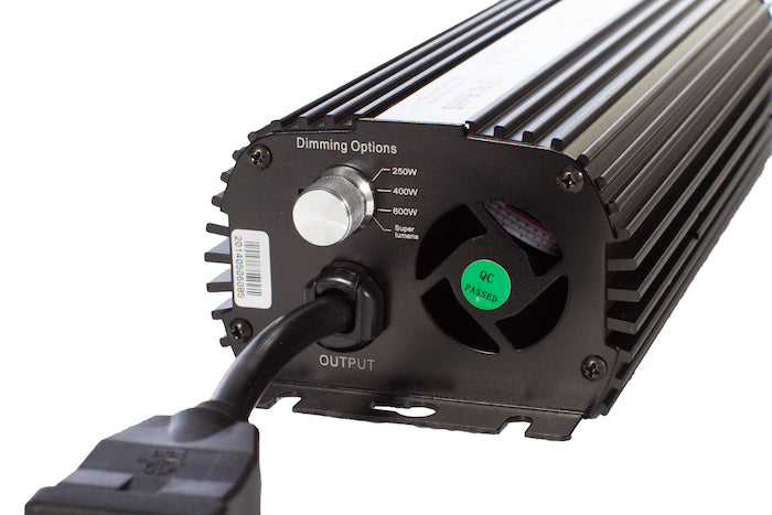 Delux 600 Watt Dimmable Grow Light Ballast, 120/240 Volt