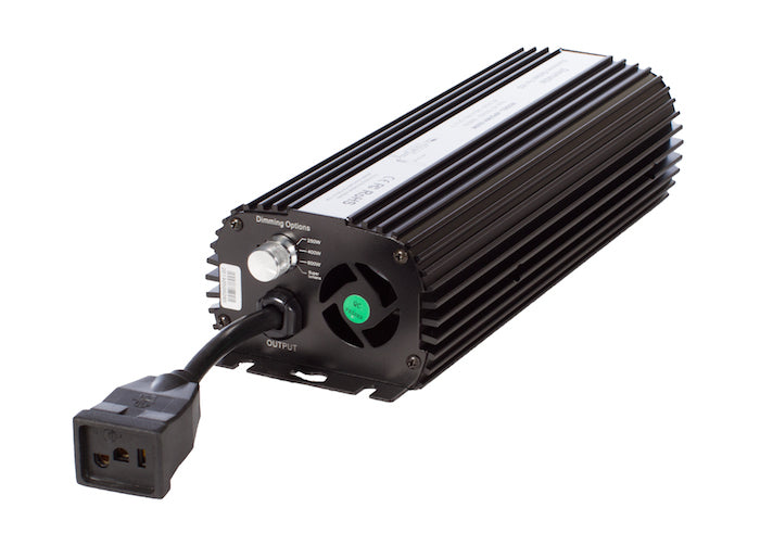 Delux 600 Watt Dimmable Grow Light Ballast, 120/240 Volt