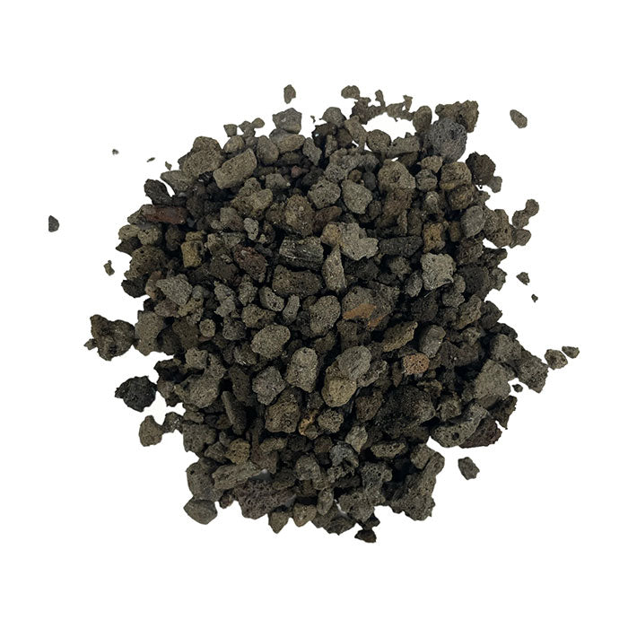 BuildASoil Small Black Lava Rock, 1/2 cu. ft.