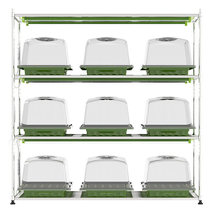 FloraFlex Incubator 18 Watt LED Clone Light, Pack of 2