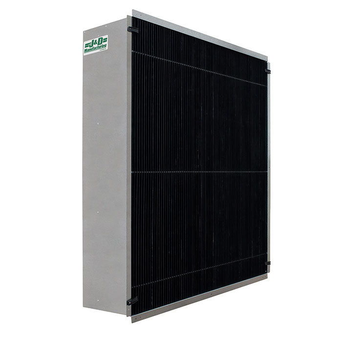 J&D Manufacturing Intake Power Shutter with Light Trap, 36" x 36"