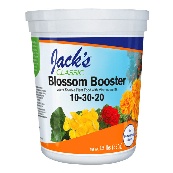 Jack's Classic 10-30-20 Blossom Booster Water Soluble Fertilizer, 1.5 lbs.