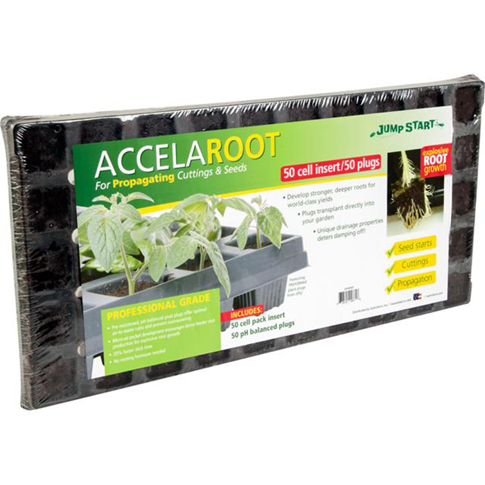 Jump Start AccelaROOT Square Starter Plugs w/50 Cell Insert