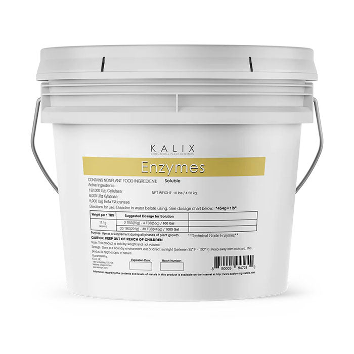Kalix Enzymes (Soluble + Tech Grade), 5 lb.