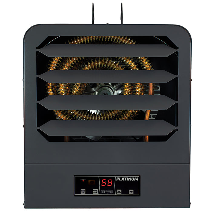 King Electric KB Platinum Unit Heater with Bracket, 1-3Ph, 15Kw - 240 Volt
