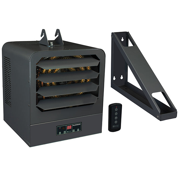 King Electric KB Platinum Unit Heater with Bracket, 1-3Ph, 7.5Kw - 480 Volt