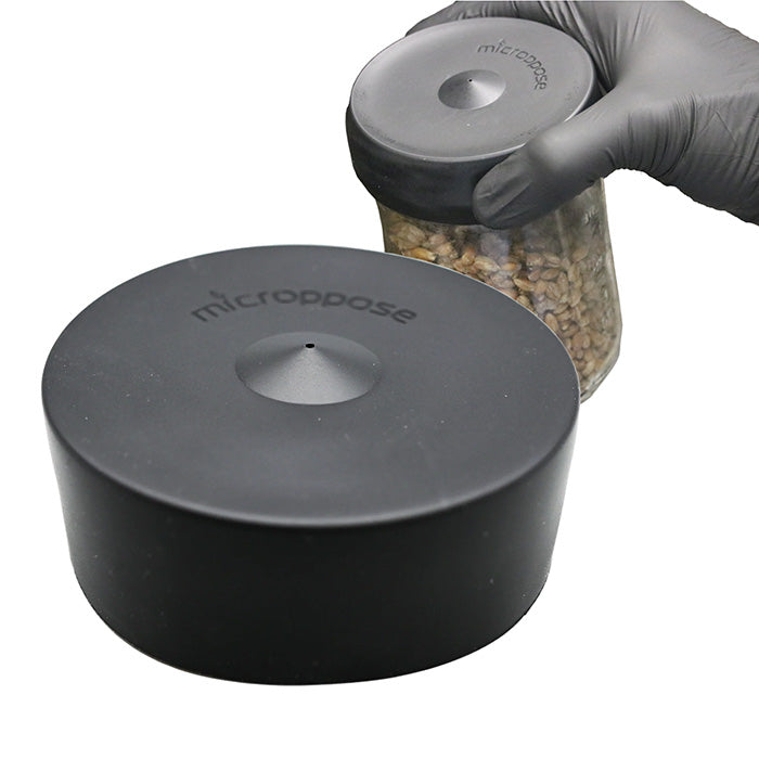 Microppose Silicone Jar Covers, Pack of 10