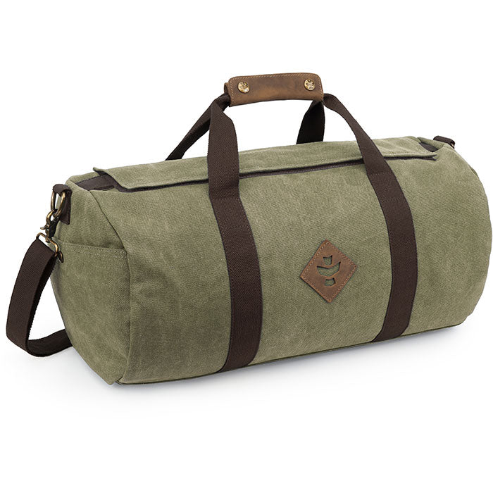 Revelry Supply The Overnighter Small Odor Absorbing Duffel, Sage