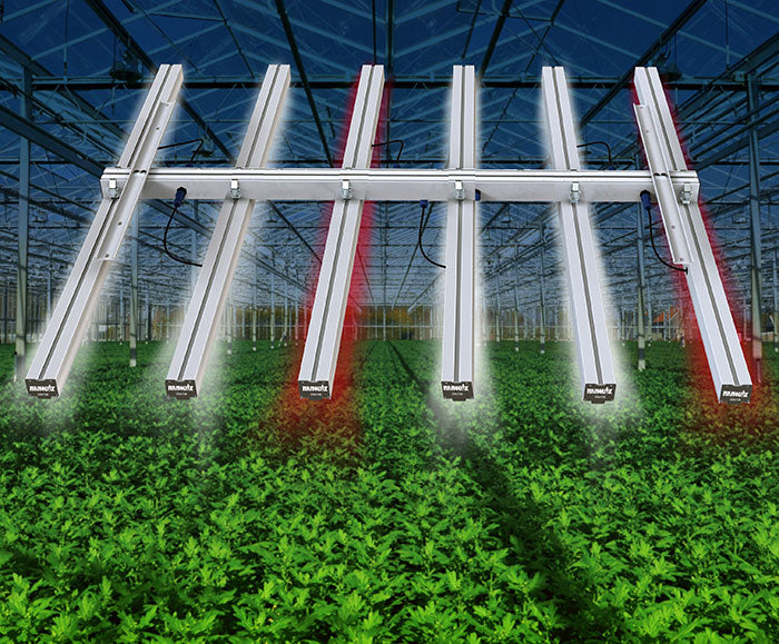 NanoLux 110 Watt LED Bar Light, Red