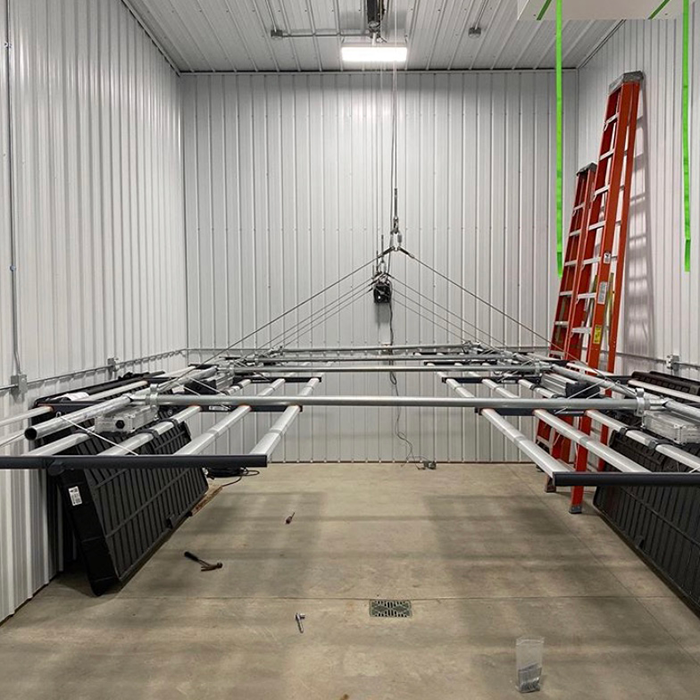 Lift And Grow Custom Motorized Adjustable Grow Light Mover With Hang Bar