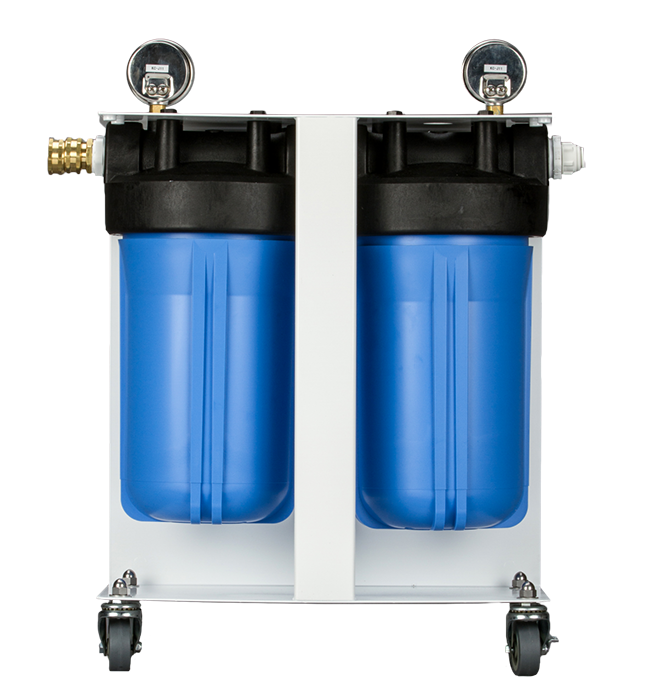 GrowoniX 4300 GPD Lil' Boss Deluxe Dechlorinator and Sediment Filter System with KDF/CAT Premium Carbon Filter