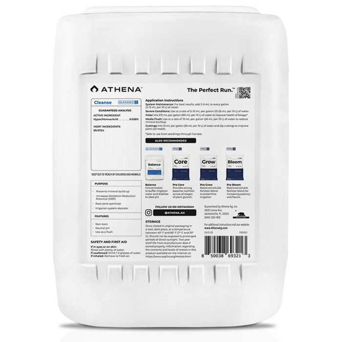 Athena Blended Cleanse, 5 Gallon