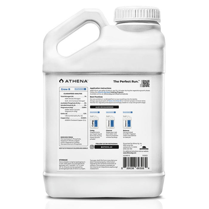 Athena Blended Grow B 1-3-5, 1 Gallon